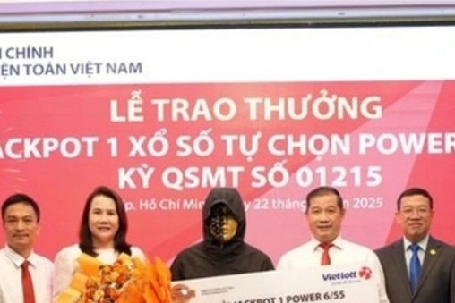 Tiết lộ mức tiền 'khủng' Vietlott chi trả tiền trúng thưởng trong năm 2025
