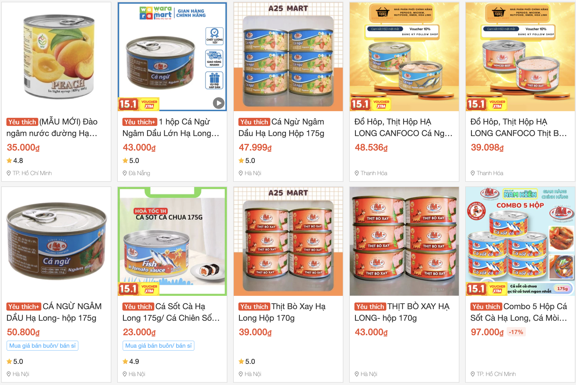 Vụ 120 tấn thịt heo bệnh: Diễn biến mới về đồ hộp Hạ Long trên sàn thương mại điện tử - Ảnh 1.