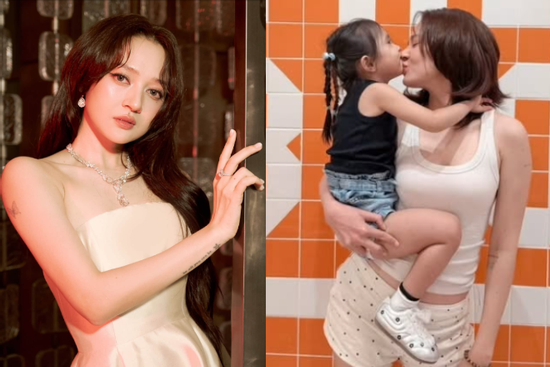 'Gái một con' nổi tiếng Vbiz tuổi 33 trẻ đẹp nõn nà, diện bikini khoe chân dài miên man, ái nữ 3 tuổi xinh xắn như bản sao của mẹ