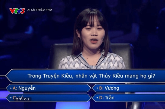 Họ của Thúy Kiều là gì? Câu hỏi trong Ai Là Triệu Phú khiến người chơi 'cầu cứu'