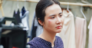 Huyền Lizzie phản hồi khi bị chê tạo hình vai người vợ ở Căn nhà không mái che chưa đủ khổ