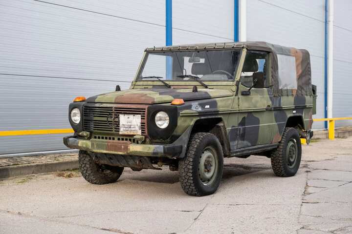 Mercedes-Benz G-Class ban đầu được sản xuất để nhằm phục vụ mục đích quân sự. (Ảnh: Expedition Motor Company)
