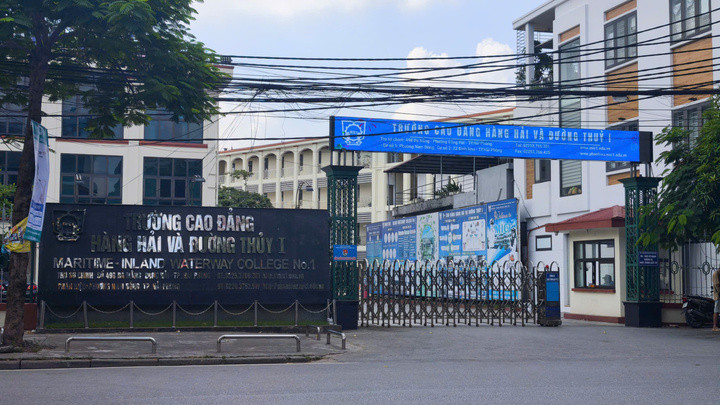 Trụ sở chính trường Cao đẳng Hàng hải và Đường thủy 1 (Hải Phòng)