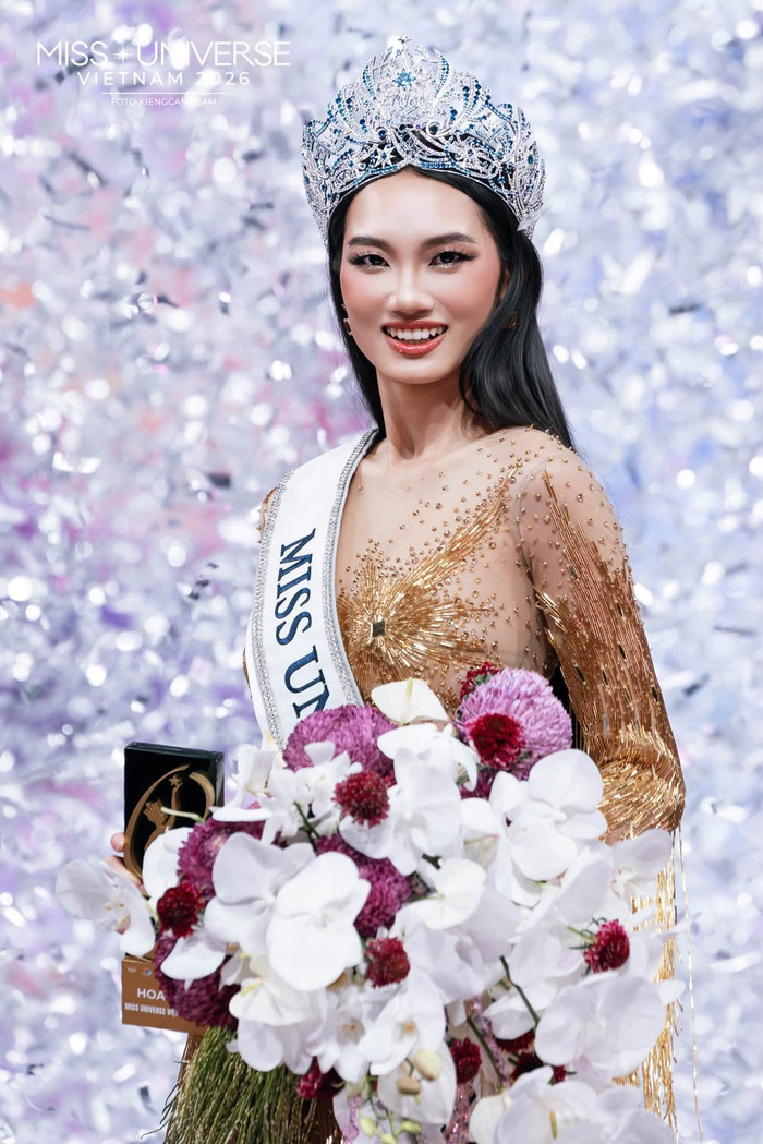 Quỳnh Anh được Sash Factor dự đoán ở vị trí 13 tại Miss Universe 2026.