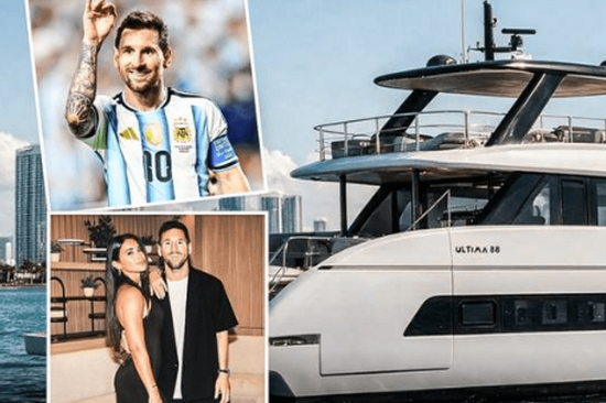 Sau Beckham, Ronaldo đến lượt Messi mua du thuyền