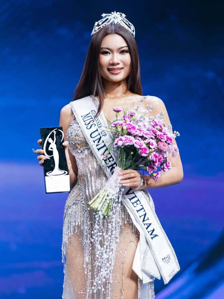 Hồng Đăng trở thành Á hậu 4 Miss Universe Vietnam 2026.