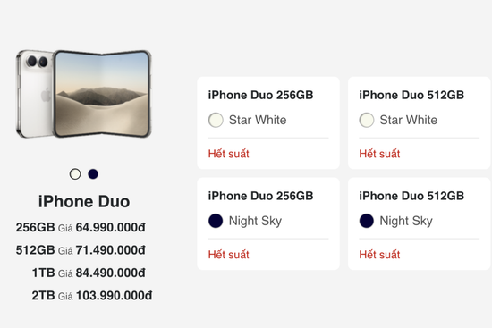 iPhone Duo được bán lại từ suất đặt trước chênh lệch đến 19 triệu đồng