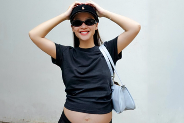 Nữ diễn viên Việt tuổi 29 bất ngờ khoe bụng bầu vượt mặt, nhan sắc mẹ bầu nhận nhiều lời khen