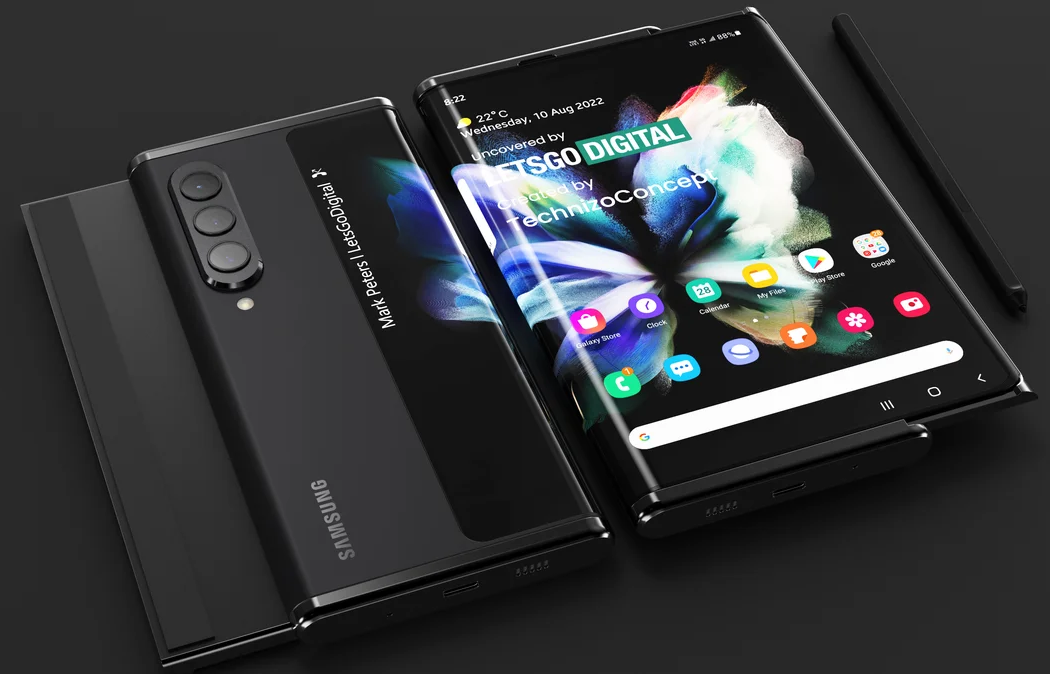 Samsung gây sốc năm 2027: 6 điện thoại gập, Galaxy Z Slide màn hình cuộn lộ diện