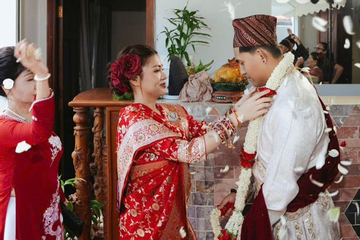 Cưới bạn thân người Việt, chú rể Nepal mang 8 mâm lễ vật sang TPHCM