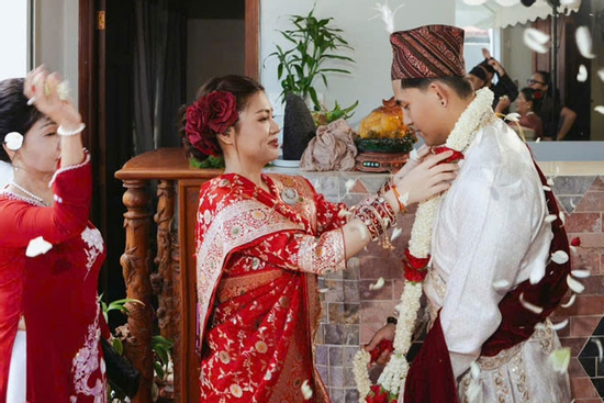 Cưới bạn thân người Việt, chú rể Nepal mang 8 mâm lễ vật sang TPHCM