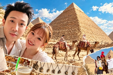 Theo chân sao Việt đến Ai Cập - miền đất của các Pharaoh