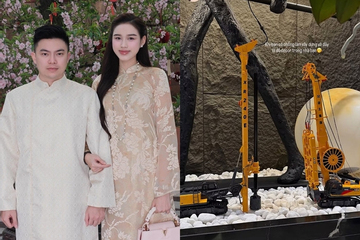Hoa hậu Đỗ Thị Hà hé lộ góc trưng bày đặc biệt bên trong tổ ấm sau một năm kết hôn kín tiếng