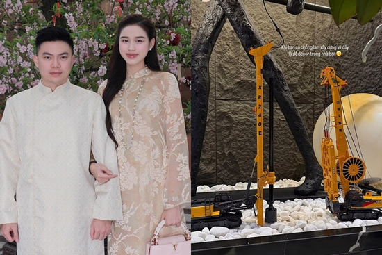 Hoa hậu Đỗ Thị Hà hé lộ góc trưng bày đặc biệt bên trong tổ ấm sau một năm kết hôn kín tiếng