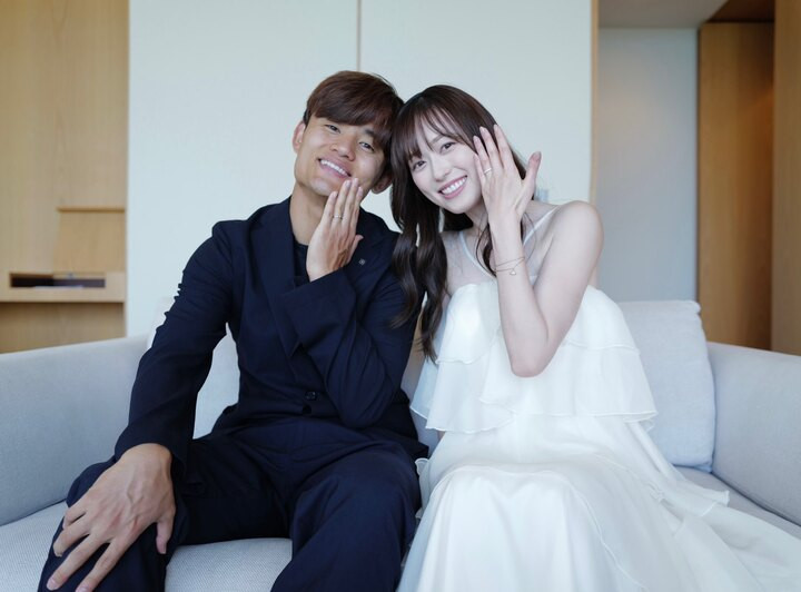 Takefusa Kubo bất ngờ thông báo kết hôn với nữ diễn viên Haruka Fukuhara. (Ảnh: @takefusa.kubo/Instagram)