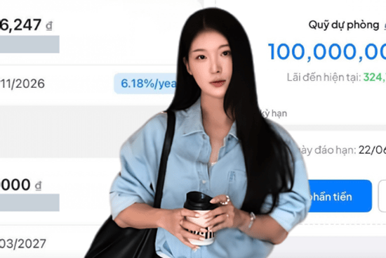 Cách gửi tiền ngân hàng của cô gái SN 1994 ở TP.HCM: 160 triệu chia thành 5 khoản ở 2 kỳ hạn, KHÔNG QUAN TÂM LÃI SUẤT
