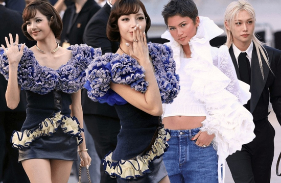 Màn 'sửa đồ' điên rồ của Lisa ở show Louis Vuitton: Nhan sắc cứu thời trang một phen trông thấy