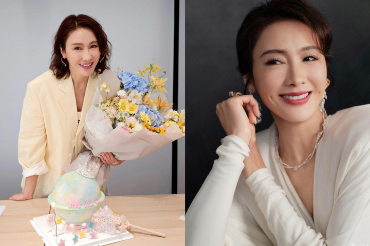 Nhan sắc trẻ đẹp của Lê Tư ở tuổi U60.