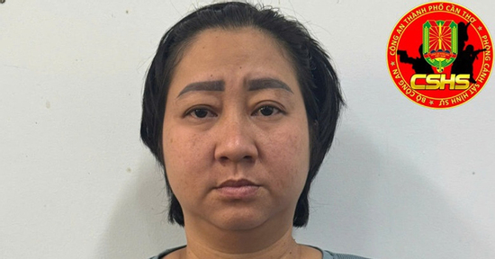 Công an TP Cần Thơ bắt giữ Lê Thị Hoàng Oanh