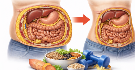 Giảm mỡ bụng : Vai trò của thực phẩm giàu chất xơ và carbohydrate