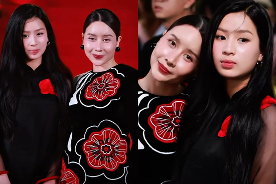 Vừa xuất hiện cùng mẹ, con gái Lưu Hương Giang - Hồ Hoài Anh đã chiếm trọn spotlight