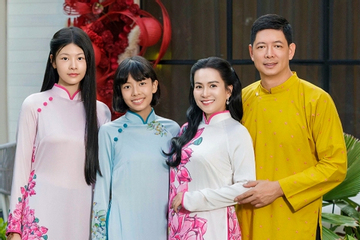 2 con gái nhà Bình Minh - Anh Thơ có chiều cao vượt trội, học hành giỏi giang