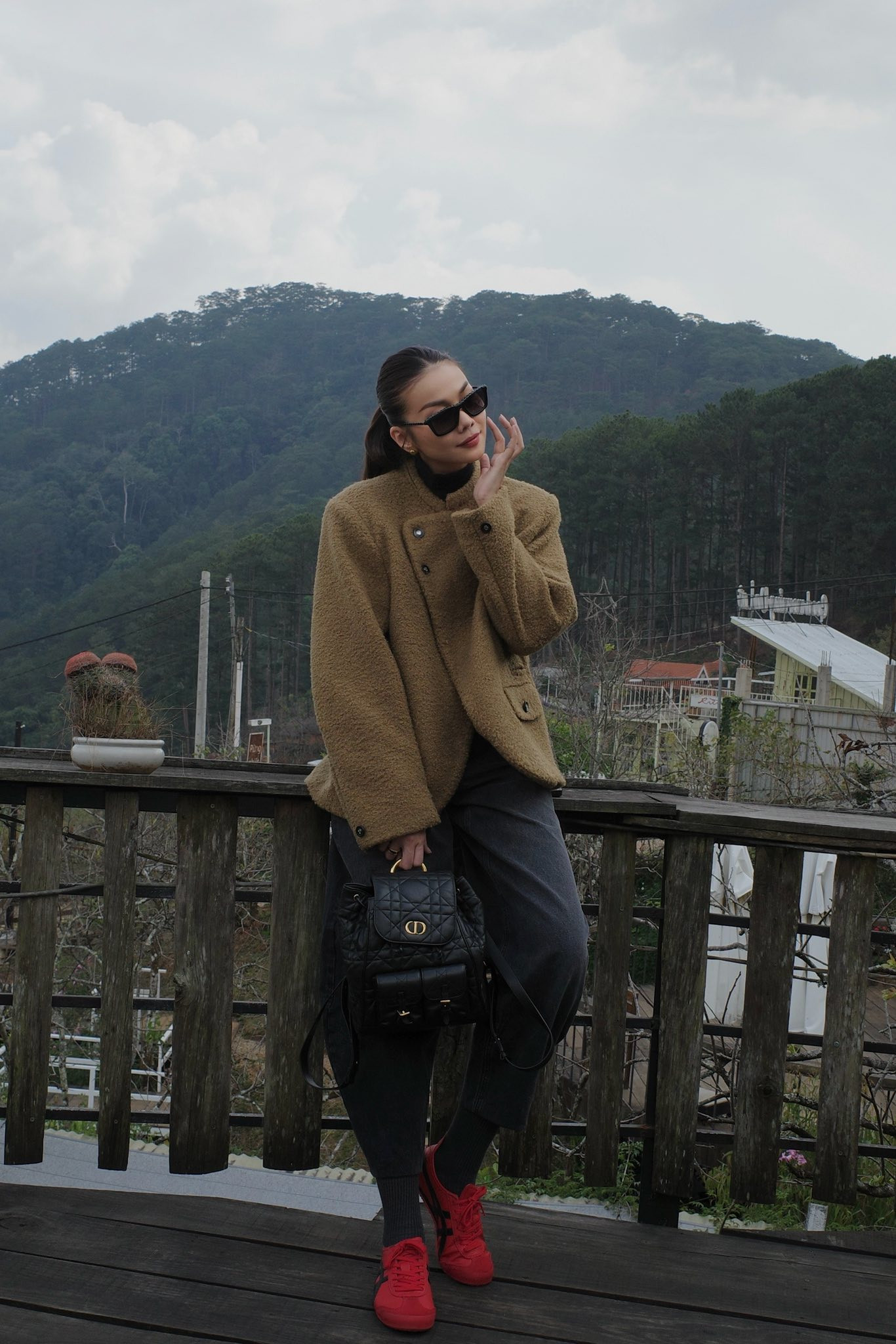 Thanh Hằng 'sống chậm' ở Đà Lạt trong những ngày giáp Tết - Ảnh 6.