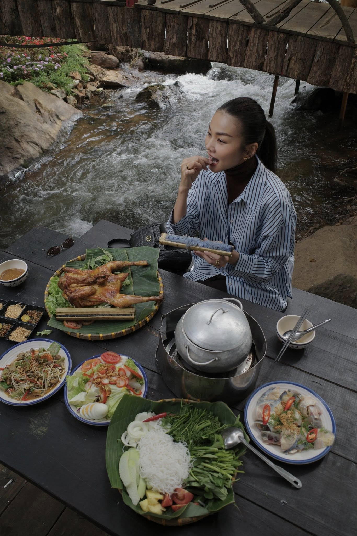 Thanh Hằng 'sống chậm' ở Đà Lạt trong những ngày giáp Tết - Ảnh 3.