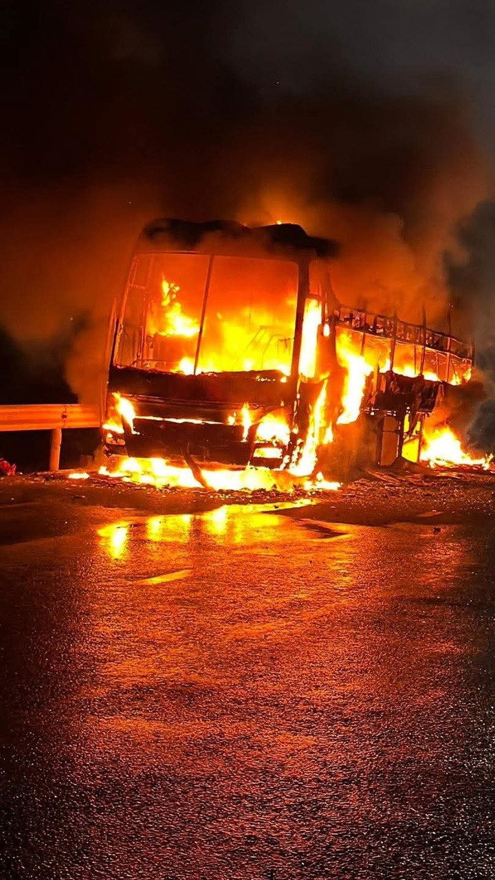 Hiện trường vụ cháy.