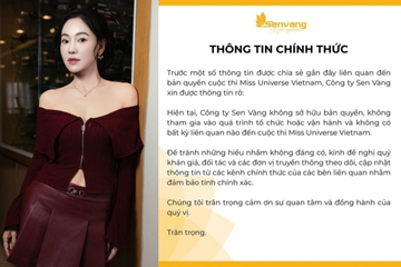 Thông báo nóng từ nhà Sen Vàng
