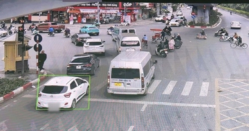 Camera AI ghi nhận 2.162 lượt ô tô, xe máy vi phạm ở Hà Nội