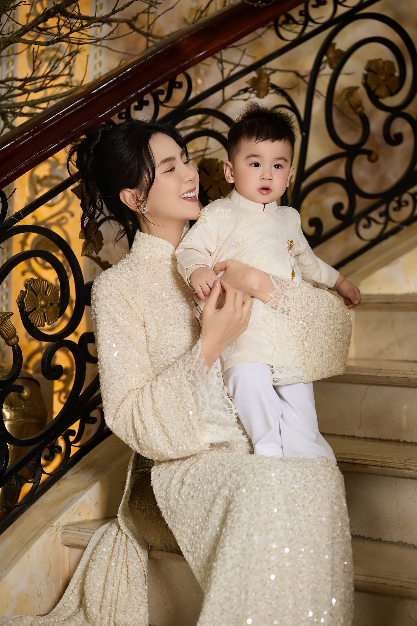 Biểu cảm đáng yêu của con trai MC Mai Ngọc khiến fan ' đốn tim ' 2026 - Ảnh 3.