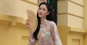 Tuyển thủ bóng chuyền nữ Việt Nam rộn ràng khoe sắc ngày Tết