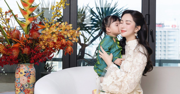 Cưng xỉu khoảnh khắc đáng yêu con gái thứ 3 của Hoa hậu Đặng Thu Thảo