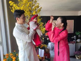 Ngô Thanh Vân lần đầu khoe ảnh rõ mặt con gái, CĐM vô tình chi tiết này