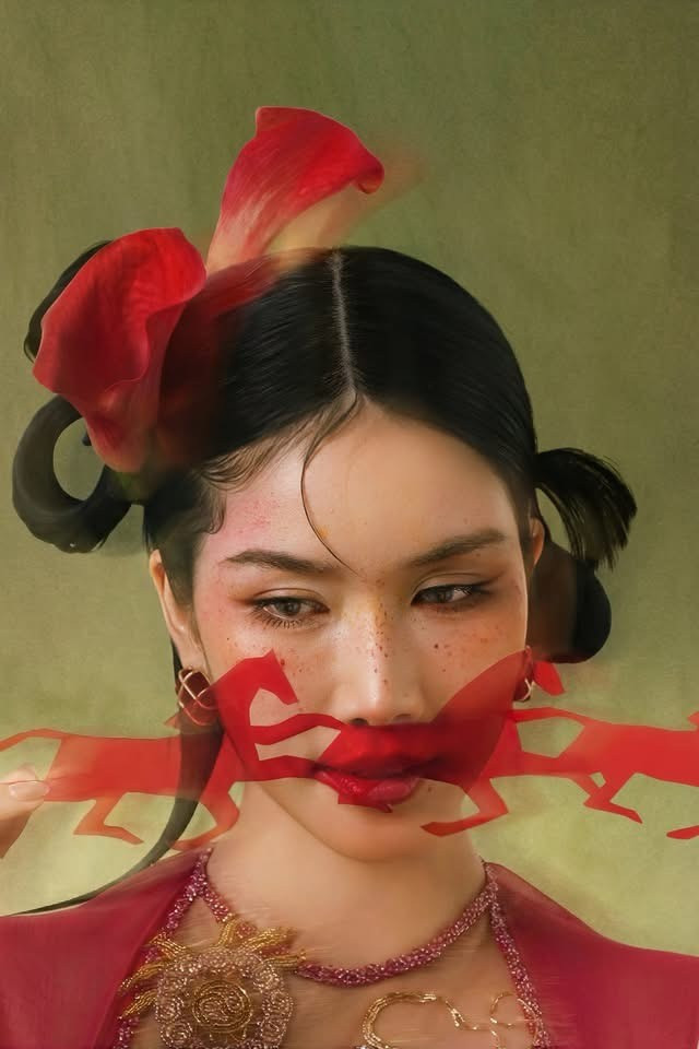 View - Dàn hoa, á hậu xả ảnh 4 ngày Tết