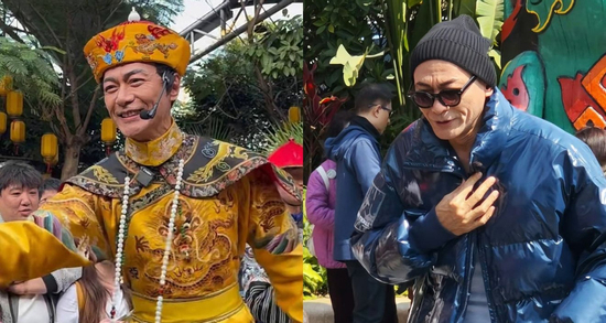 'Đường Tăng' Giang Hoa gầy gò diễn kiếm tiền ở trung tâm thương mại