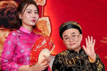 Nhan sắc nữ diễn viên đóng cùng với nghệ sĩ Xuân Hinh trong 'Mùi phở'