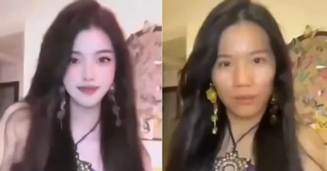 Nữ streamer xinh đẹp gây sốc khi để lộ nhan sắc thật