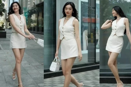 Những mẫu thời trang du Xuân gây ấn tượng