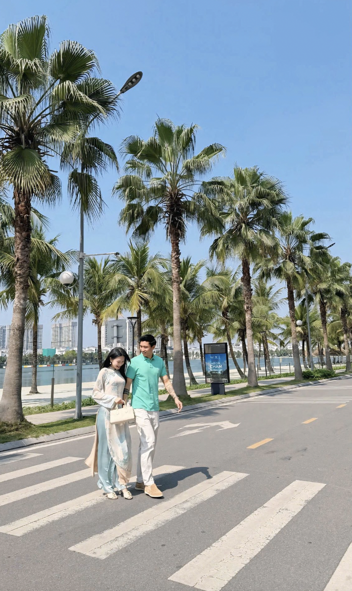 Doãn Hải My và Đoàn Văn Hậu nổi bật trong bộ ảnh du xuân 2026 - Ảnh 6.