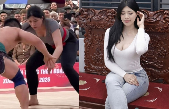 Cô gái xinh đẹp, cao 1m72 gây sốt ở sới vật hội làng Bắc Ninh, tiết lộ tiêu chí chọn bạn trai