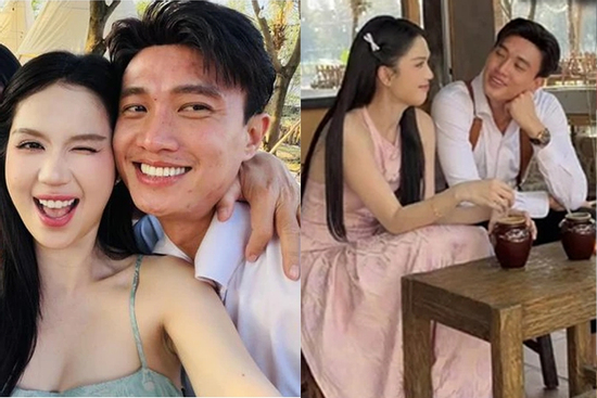 Nam diễn viên Quốc Trường có hành động gây chú ý với Ngọc Trinh
