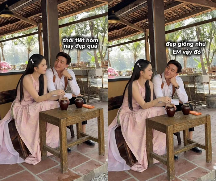 Nam diễn viên Quốc Trường bất ngờ dành cho Ngọc Trinh một câu cực tình cảm - Ảnh 1.