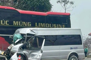 Hai xe khách va chạm ở Lạng Sơn, 1 người tử vong