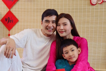 Biệt thự ngập tràn sắc xuân của Thúy Diễm - Lương Thế Thành