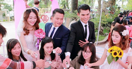 Anh em ruột ở Nghệ An cưới, hỏi cùng ngày, xây nhà chung vách sống hòa thuận