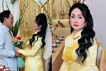 Xôn xao cô dâu 61 tuổi lấy chồng Việt kiều, được các con tổ chức đám cưới linh đình