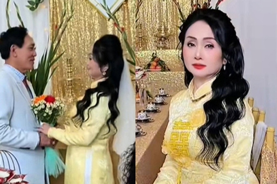 Xôn xao cô dâu 61 tuổi lấy chồng Việt kiều, được các con tổ chức đám cưới linh đình
