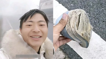 Đi bộ hơn 53 ngày, vượt 1.400 km chỉ để tiết kiệm vé tàu về quê ăn Tết